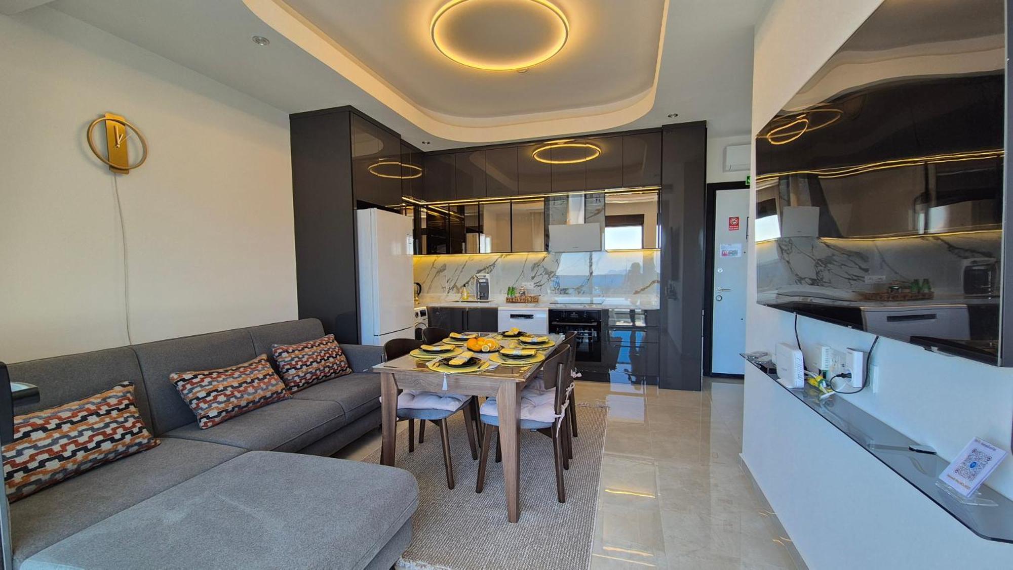 Luxury With Panoramic Sea View Emerald Daire Alanya