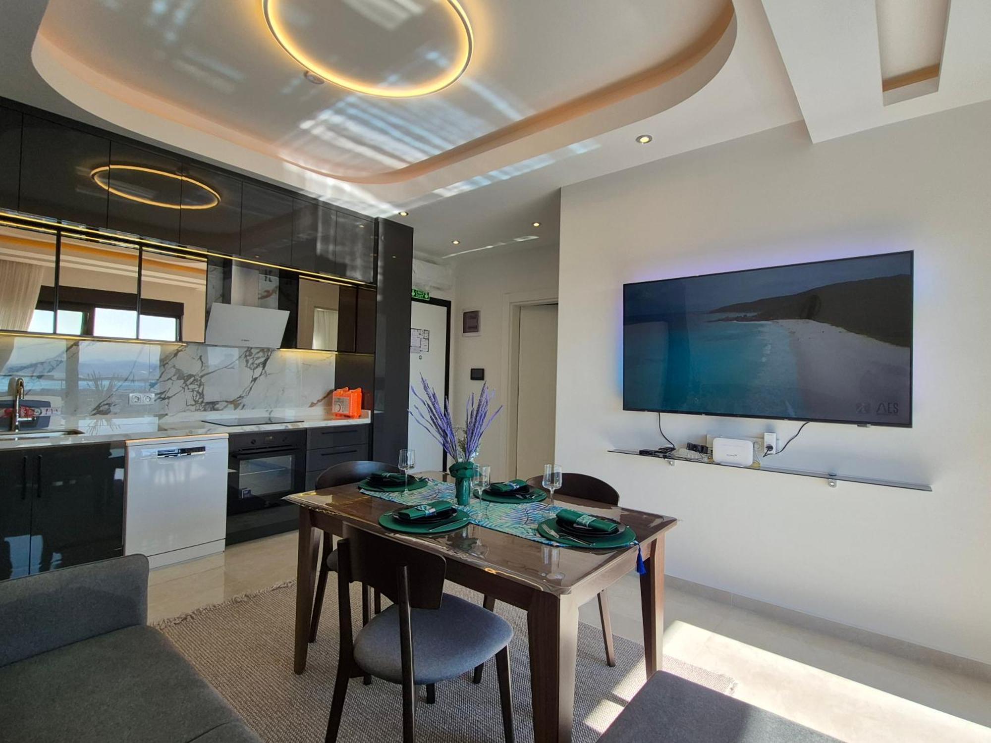 Luxury With Panoramic Sea View Emerald Daire Alanya