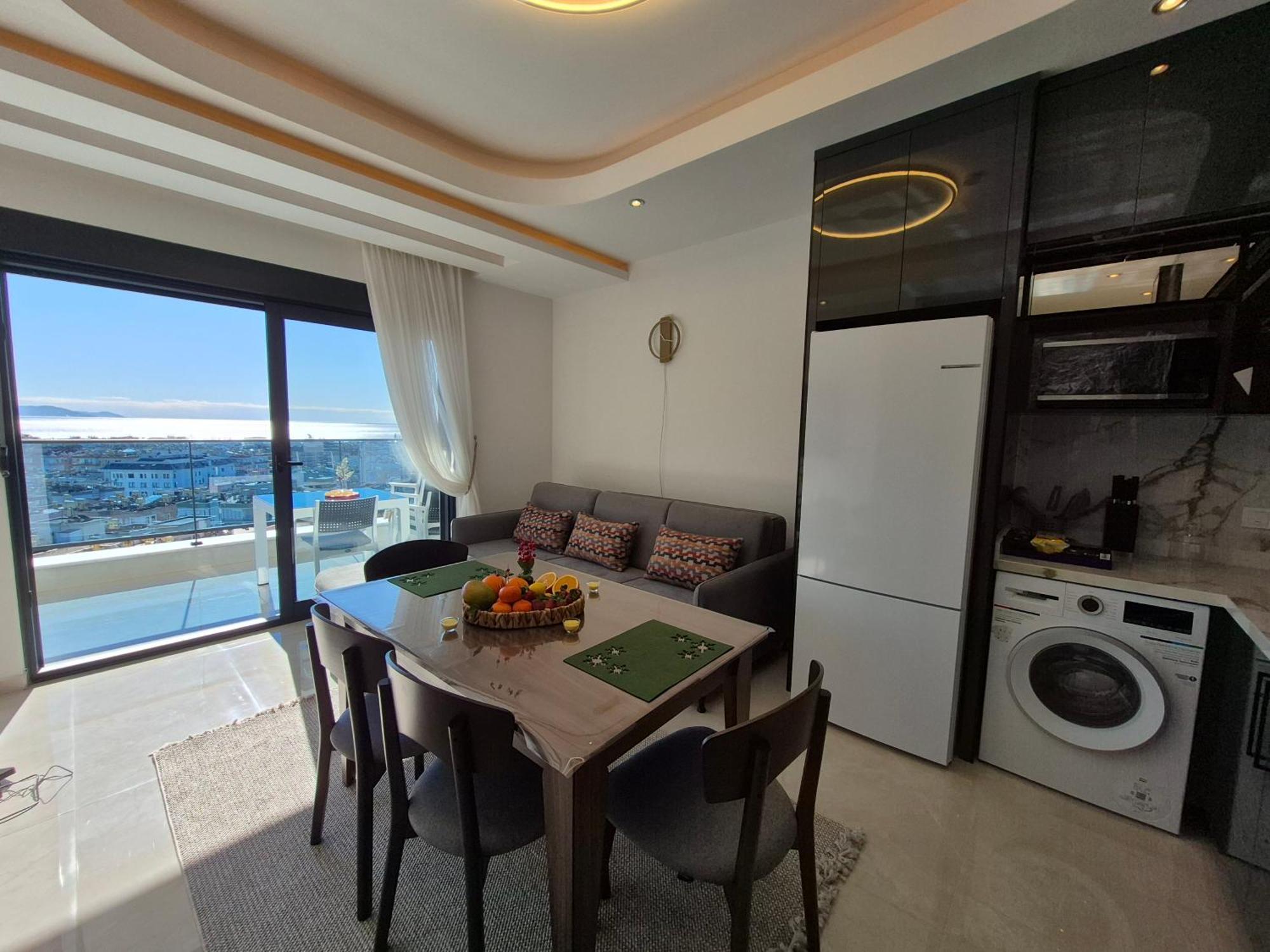 Daire Luxury With Panoramic Sea View Emerald Alanya
